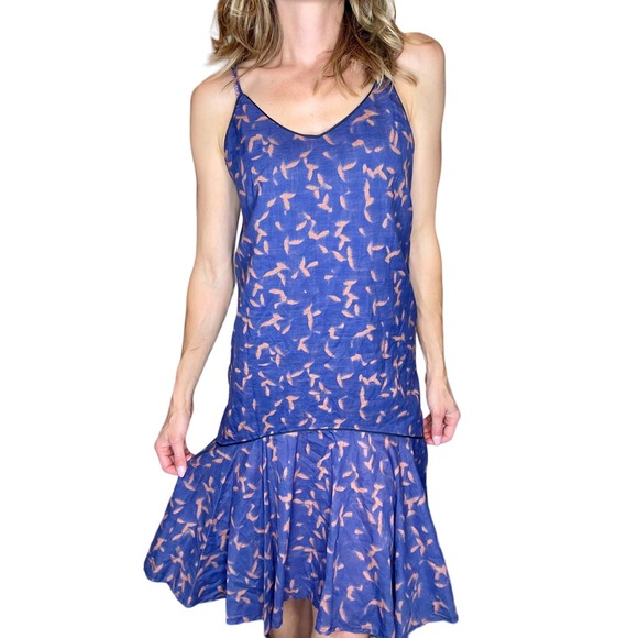 Pharaoh Collection NWT Kira A-line High Low Summer Dress Sz. 1 - Picture 3 of 8